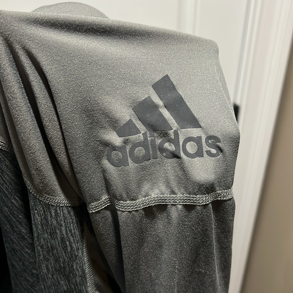 New York Rangers Womens Adidas Dark Gray Quarter-Zip Top Size XL - Picture 5 of 6